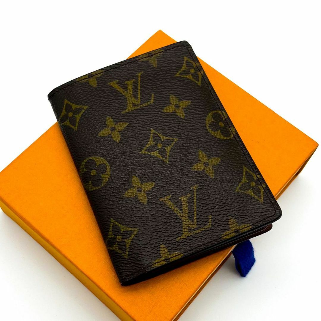 LOUIS VUITTON(ルイヴィトン)の【極美品】 ルイヴィトン　トリフォルド モノグラム 二つ折り財布　パスケース レディースのファッション小物(名刺入れ/定期入れ)の商品写真