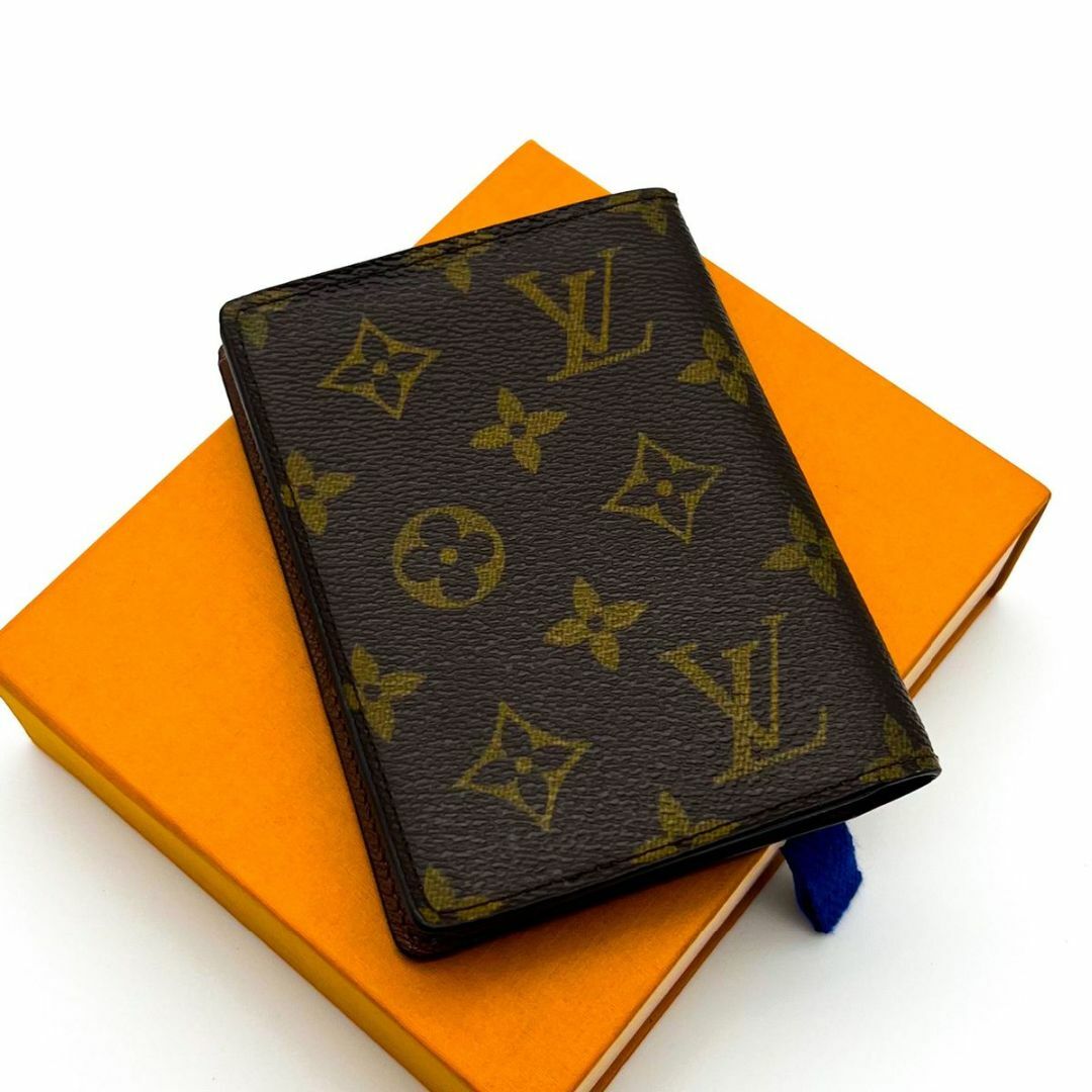 LOUIS VUITTON(ルイヴィトン)の【極美品】 ルイヴィトン　トリフォルド モノグラム 二つ折り財布　パスケース レディースのファッション小物(名刺入れ/定期入れ)の商品写真