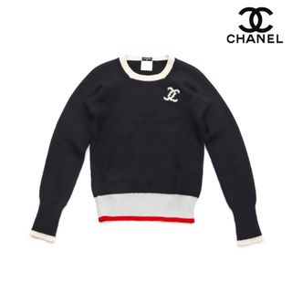 シャネル(CHANEL)のシャネル CHANEL ココマーク  サイズ42  1996年 ニット カシミヤ(ニット/セーター)