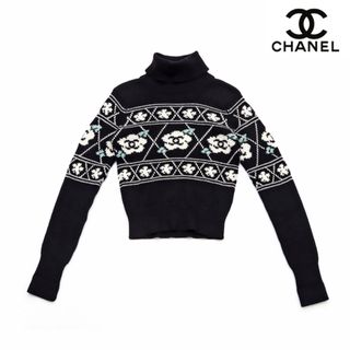 シャネル(CHANEL)のシャネル CHANEL ココマーク  サイズ40  1995年 セーター カシミヤ(ニット/セーター)