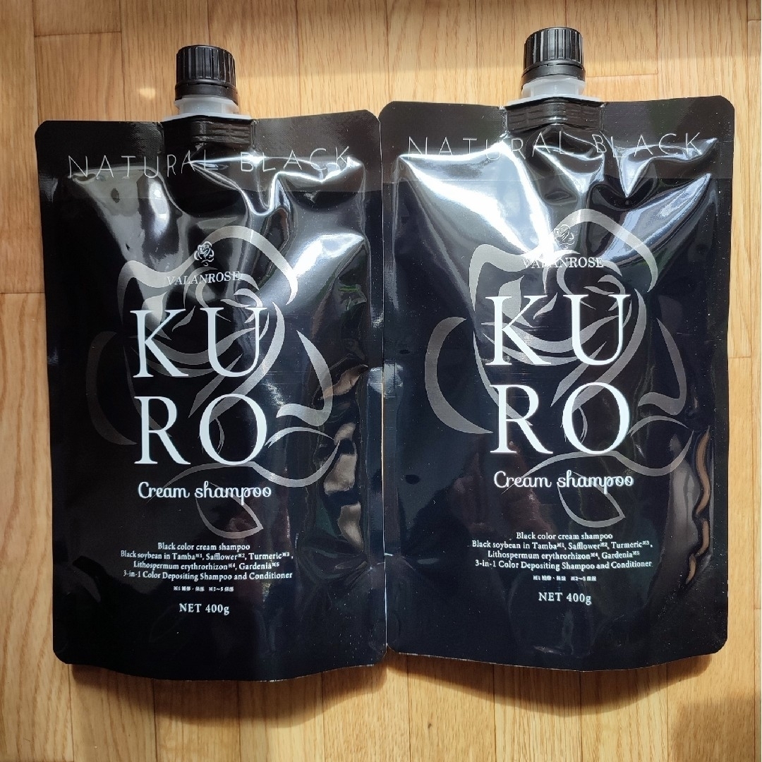 バランローズ KUROクリームシャンプー 400g(ナチュラルブラック バランローズ KUROクリームシャンプー 400g(ナチュラルブラック