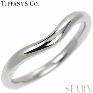 ティファニー(Tiffany & Co.)のティファニー Pt950 リング カーブドバンド(リング(指輪))