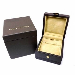 3F 美品 ヴィトン ジュエリー BOX ■ ネックレス用 ブラウン 空箱 アクセサリーケース Louis Vuitton □6B マ100
