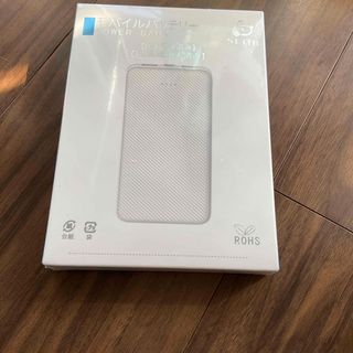 モバイルバッテリー　SLUB Power bank 12000mAh 明誠新品(バッテリー/充電器)