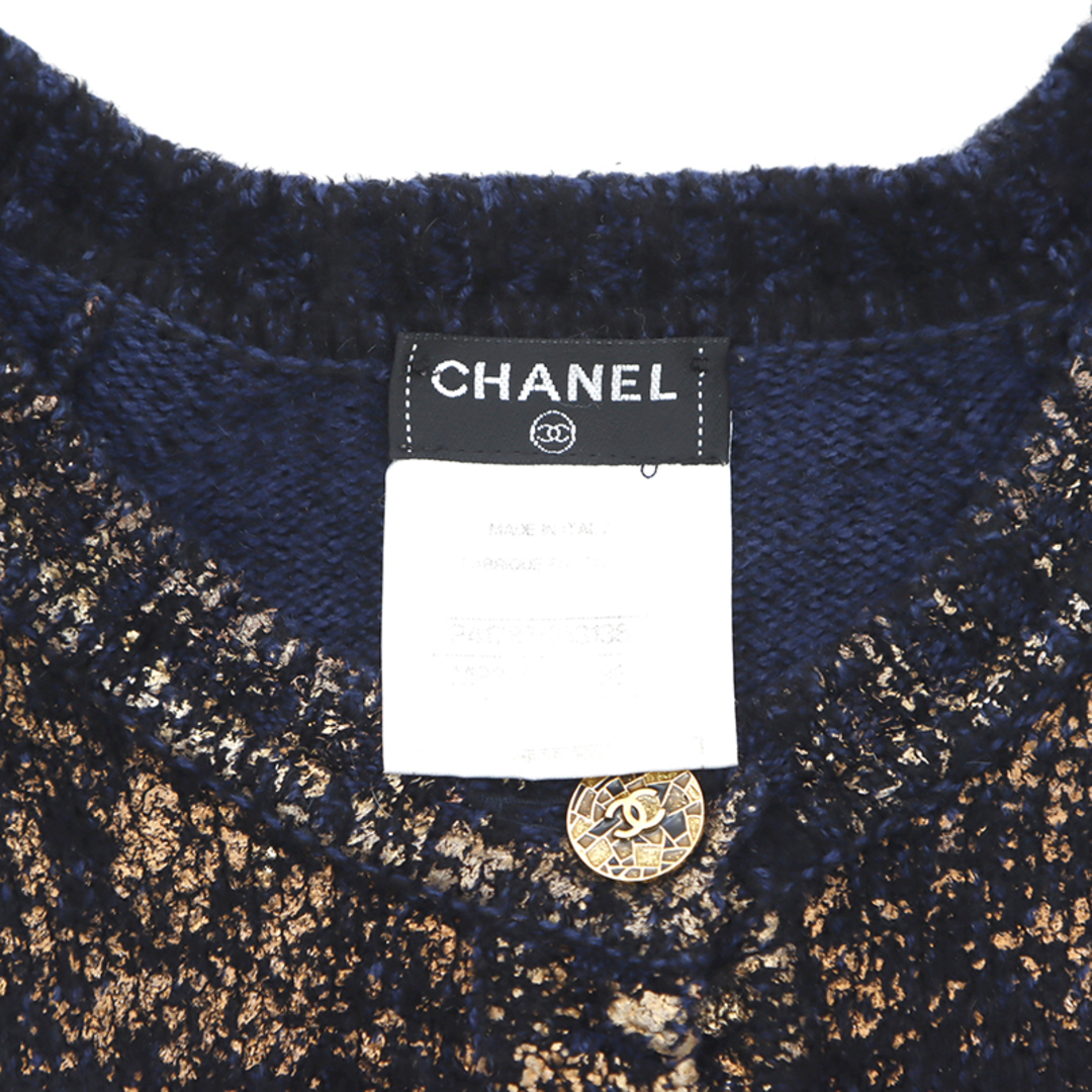 CHANEL(シャネル)のシャネル CHANEL カシミヤ レーヨンニット サイズ36 2000年 ドレス カシミヤ レディースのフォーマル/ドレス(その他ドレス)の商品写真