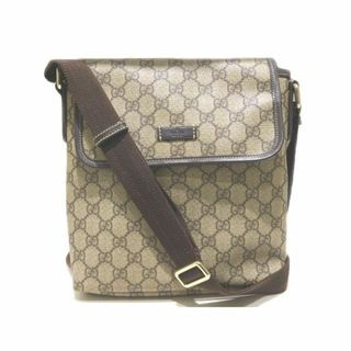 グッチ(Gucci)のグッチ 223666 ショルダーバッグ ■ GGスプリーム ベージュカーキ系 ダークブラウン系 レザー 男女兼用 ユニセックス □ GUCCI 6B マ1000(ショルダーバッグ)