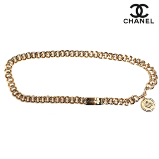 シャネル(CHANEL)のシャネル CHANEL チェーンベルト 1990年 ベルト GP(ベルト)