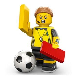 レゴ(Lego)の71037①サッカー審判　ミニフィグ24(知育玩具)