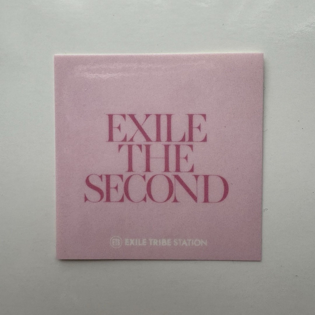 EXILE THE SECOND(エグザイルザセカンド)のEXILE THE SECOND ステッカー エンタメ/ホビーのタレントグッズ(ミュージシャン)の商品写真