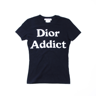 クリスチャンディオール(Christian Dior)のディオール Dior ロゴTシャツ サイズ34 半袖Ｔシャツ コットン(Tシャツ(半袖/袖なし))