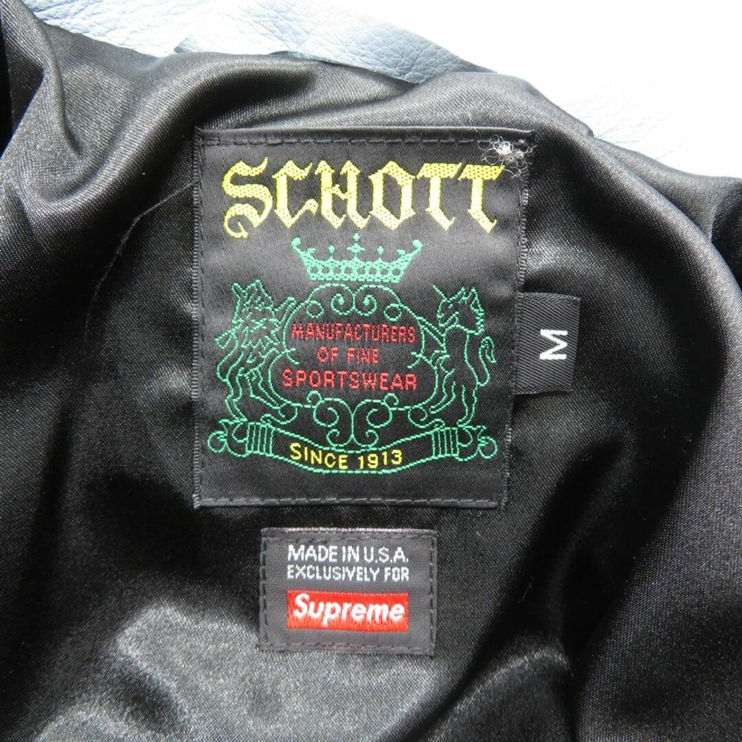 Supreme(シュプリーム)のSupreme 19ss Schott Leather Tanker Jacket メンズのジャケット/アウター(レザージャケット)の商品写真