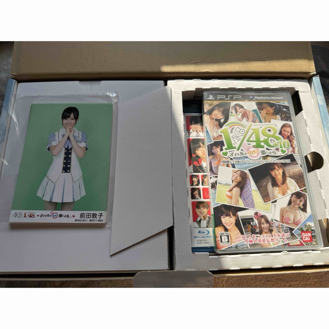 SONY(ソニー)のAKB1/48 アイドルとグアムで恋したら… 初回限定生産版 エンタメ/ホビーのゲームソフト/ゲーム機本体(携帯用ゲームソフト)の商品写真