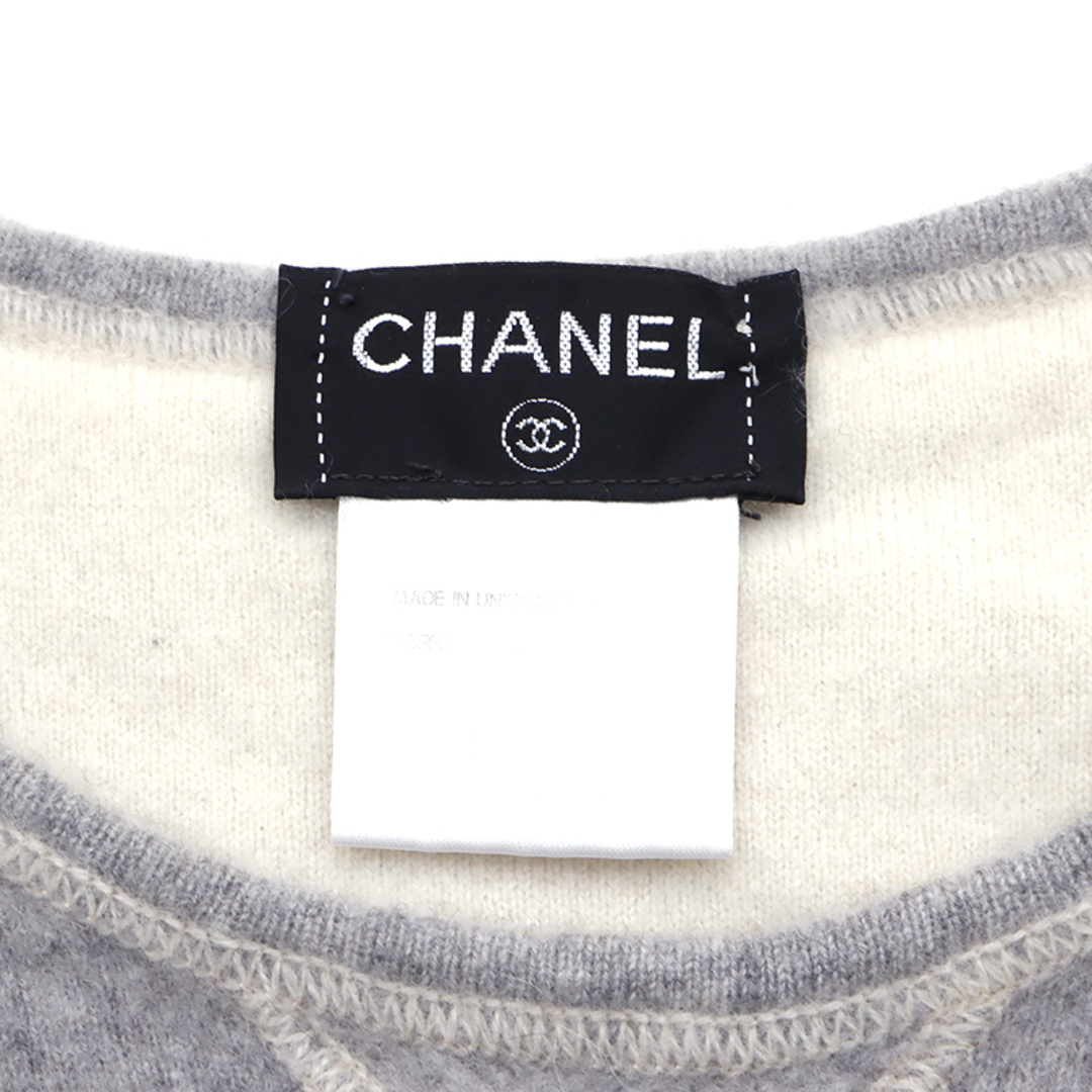 CHANEL(シャネル)のシャネル CHANEL ココマーク サイズ38 2011年 長袖Ｔシャツ カシミヤ レディースのトップス(Tシャツ(長袖/七分))の商品写真