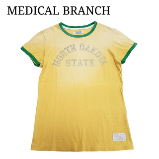 MEDICAL BRANCH ビンテージ風 デザイン プリント Tシャツ(Tシャツ(半袖/袖なし))