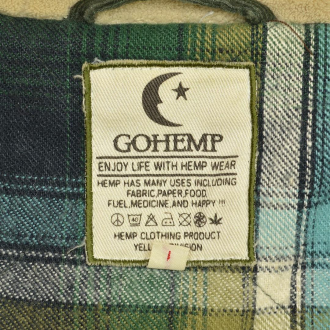 GO HEMP(ゴーヘンプ)の【Gohemp】フェイクファーフード付 中綿入りコーデュロイマウンテンパーカー メンズのジャケット/アウター(マウンテンパーカー)の商品写真