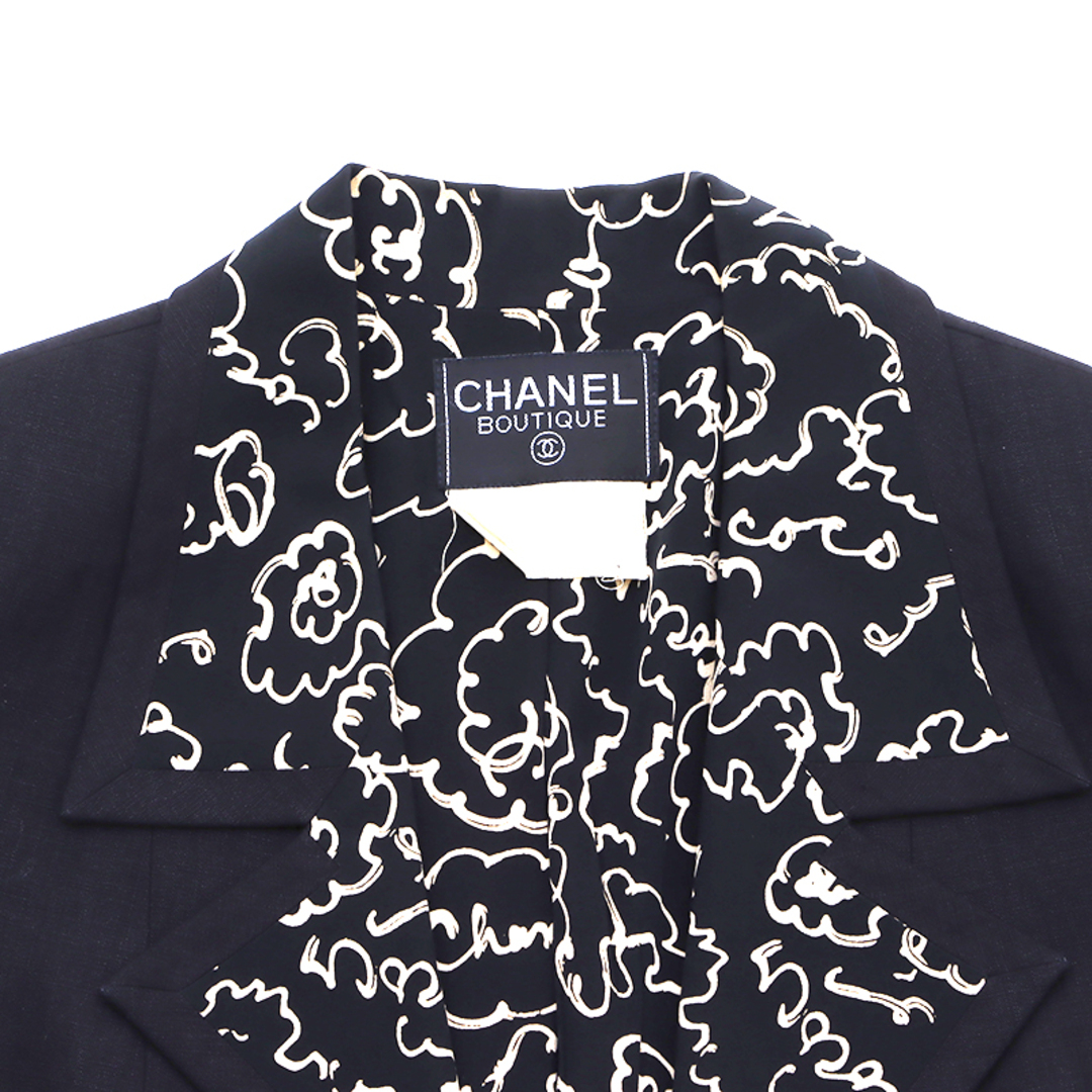 CHANEL(シャネル)のシャネル CHANEL ココマーク ボタン 1993年 セットアップ コットン レディースのレディース その他(セット/コーデ)の商品写真