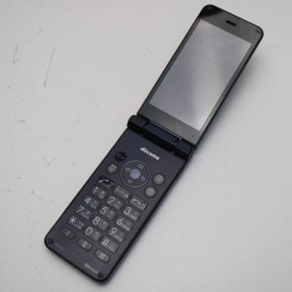 シャープ(SHARP)の良品中古 SH-01J AQUOS ケータイ ブルーブラック  M222(携帯電話本体)