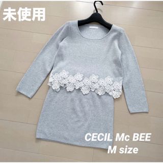 CECIL McBEE - [未使用] CECIL Mc BEE モチーフレース セットアップ 春物