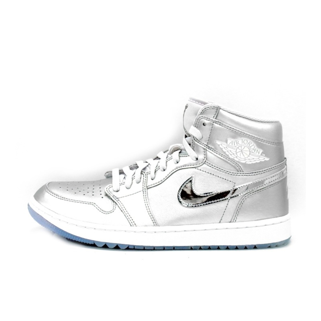 NIKE(ナイキ)のナイキ NIKE ■ 【 AIR JORDAN 1 HIGH GOLF Gift Giving FD6815 001 】 エア ジョーダン 1 ハイ ゴルフ ギフト ギビング スニーカー 32344 メンズの靴/シューズ(スニーカー)の商品写真