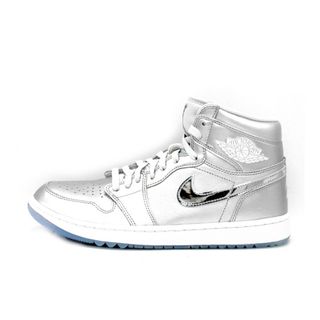 ナイキ(NIKE)のナイキ NIKE ■ 【 AIR JORDAN 1 HIGH GOLF Gift Giving FD6815 001 】 エア ジョーダン 1 ハイ ゴルフ ギフト ギビング スニーカー 32344(スニーカー)