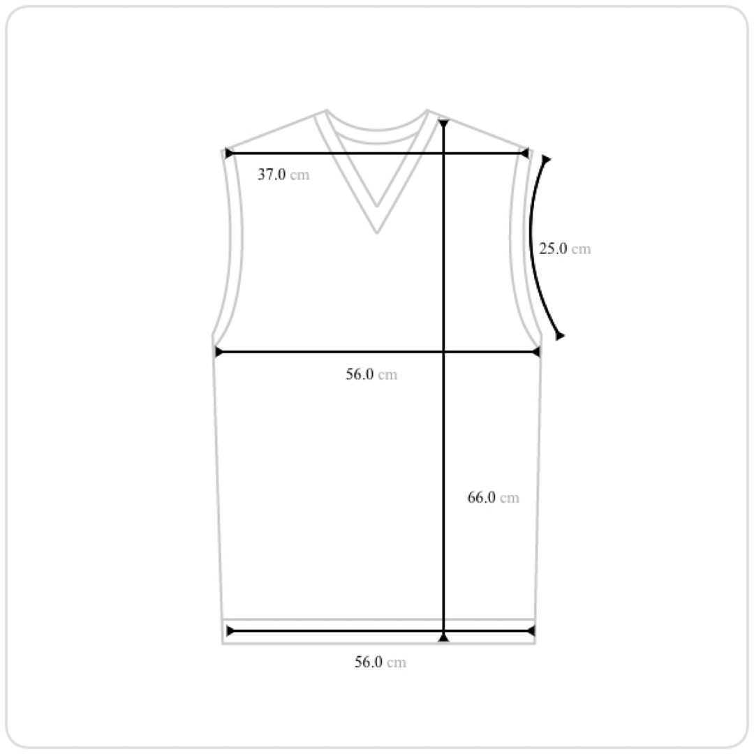 double bk linen vest レディースのトップス(ベスト/ジレ)の商品写真