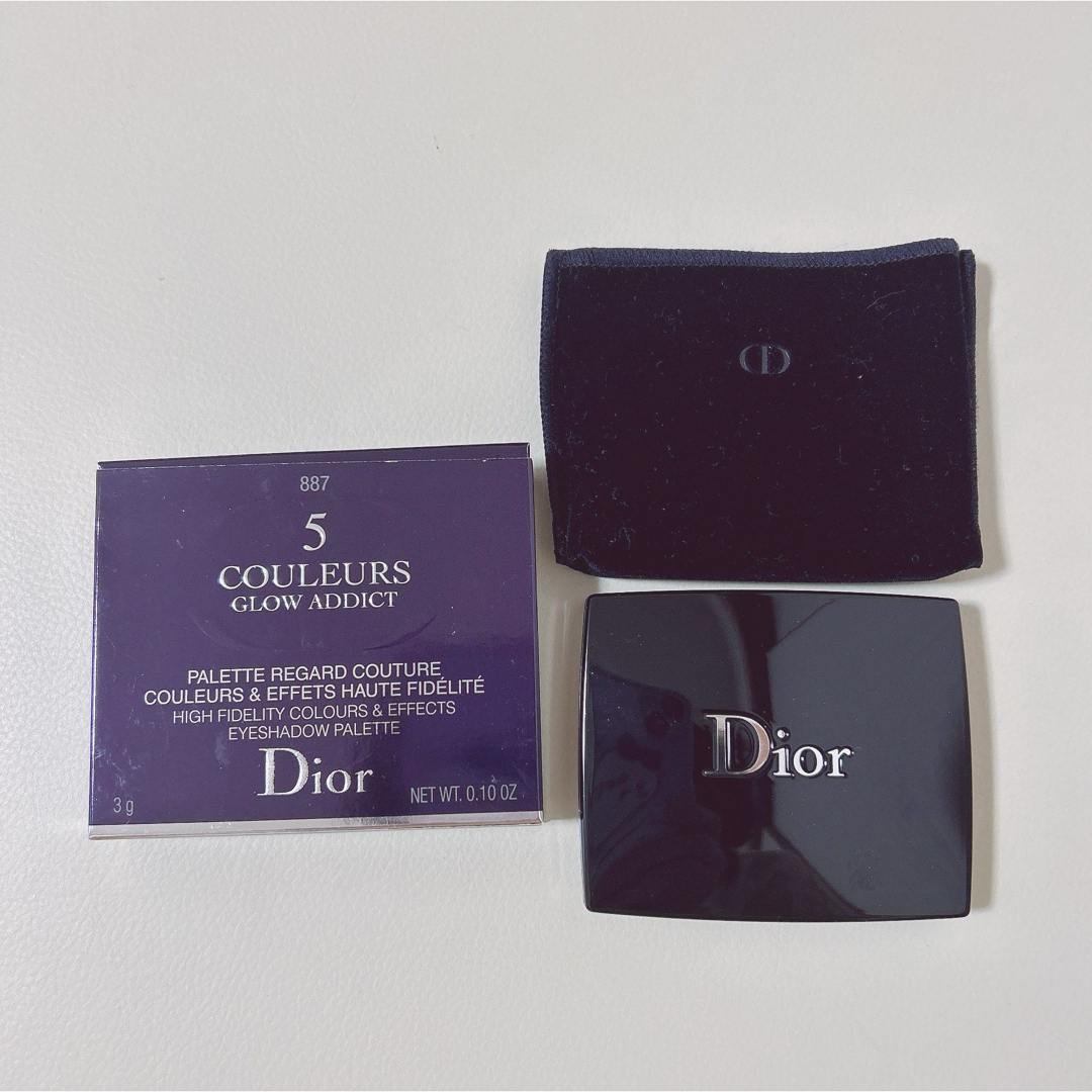 Christian Dior(クリスチャンディオール)の【超美品】♡クリスチャンディオール♡サンククルール887スリル　アイシャドウ♡ コスメ/美容のベースメイク/化粧品(アイシャドウ)の商品写真