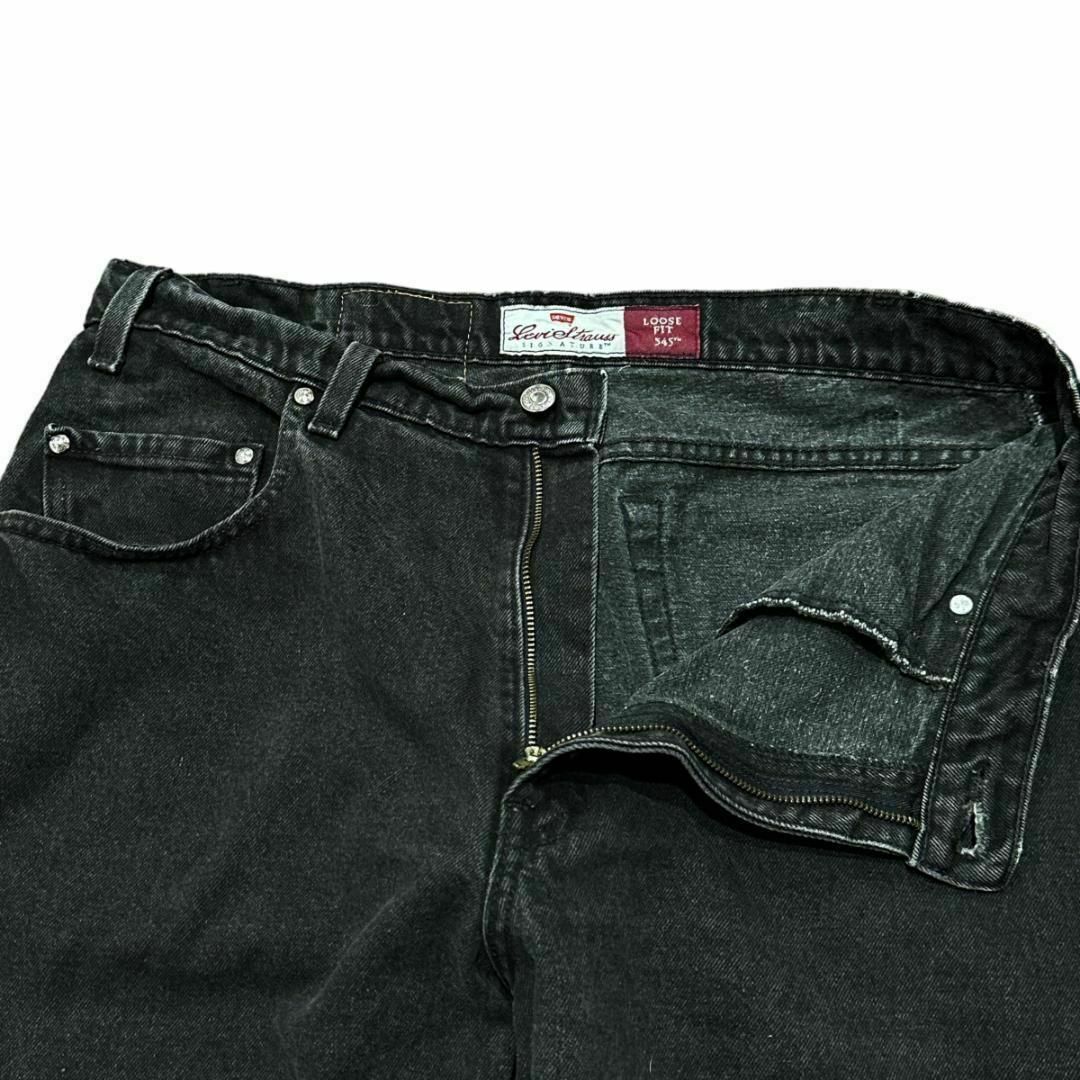 Levi's(リーバイス)のメキシコ製 90sリーバイス545 太め W34ブラックデニム ジーンズ 78Z メンズのパンツ(デニム/ジーンズ)の商品写真