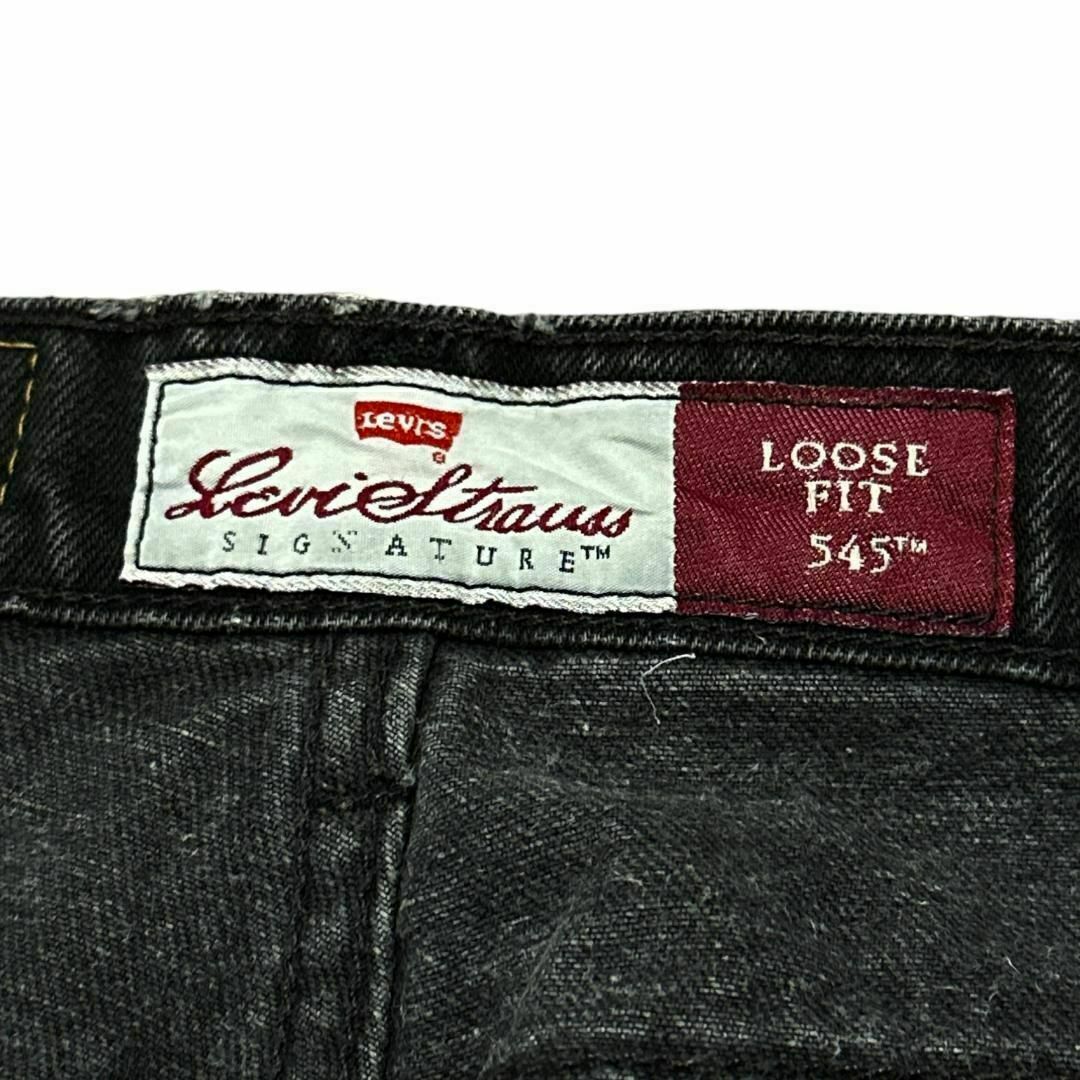 Levi's(リーバイス)のメキシコ製 90sリーバイス545 太め W34ブラックデニム ジーンズ 78Z メンズのパンツ(デニム/ジーンズ)の商品写真