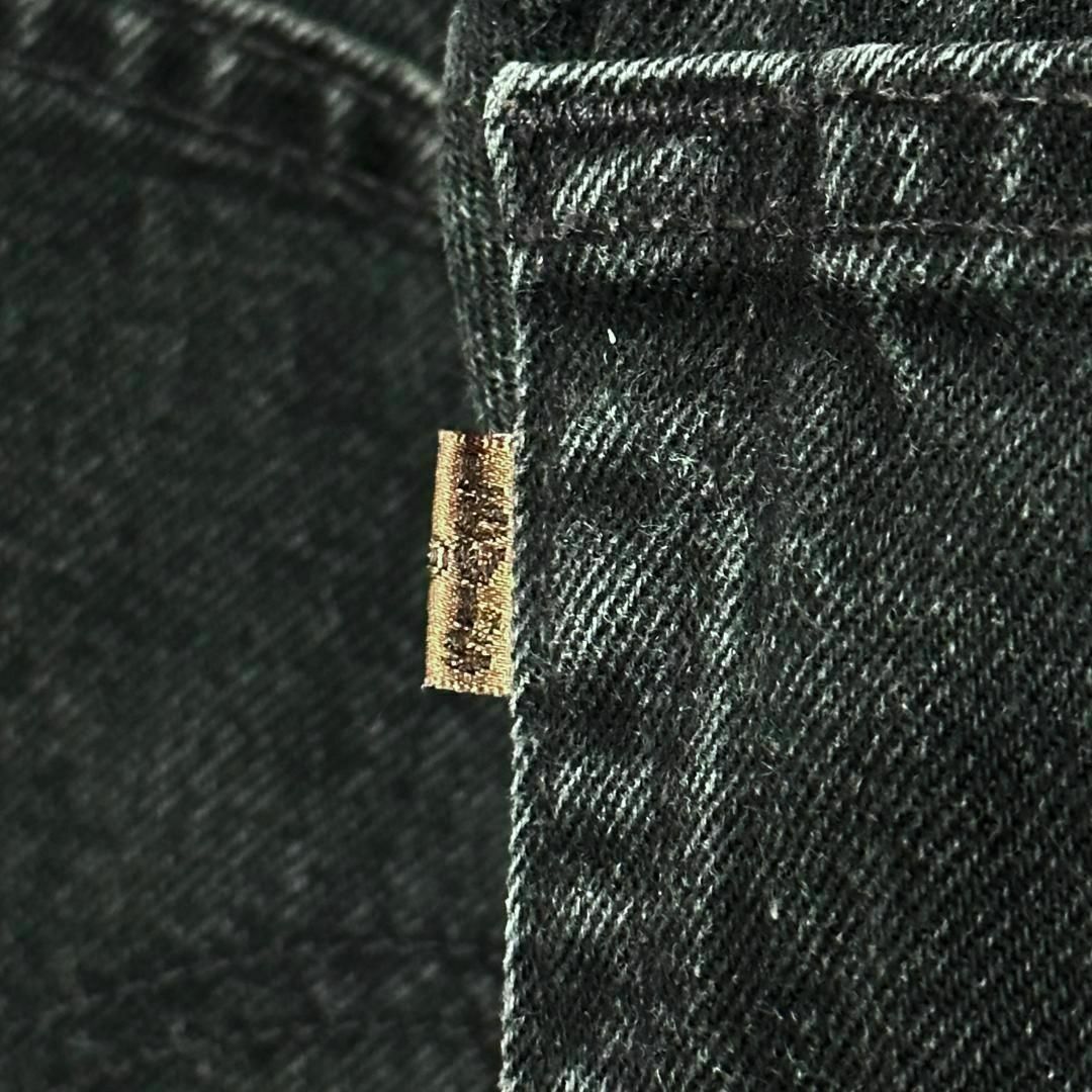 Levi's(リーバイス)のメキシコ製 90sリーバイス545 太め W34ブラックデニム ジーンズ 78Z メンズのパンツ(デニム/ジーンズ)の商品写真