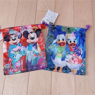 ディズニー(Disney)の【新品.タグ付き】☆蜷川実花さんプロデュースディズニーイマジニングザマジック巾着(キャラクターグッズ)