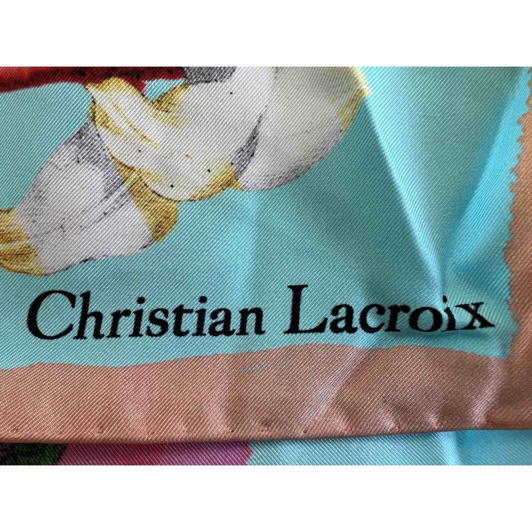 Christian Lacroix(クリスチャンラクロワ)のクリスチャンラクロワ　スカーフ レディースのファッション小物(バンダナ/スカーフ)の商品写真