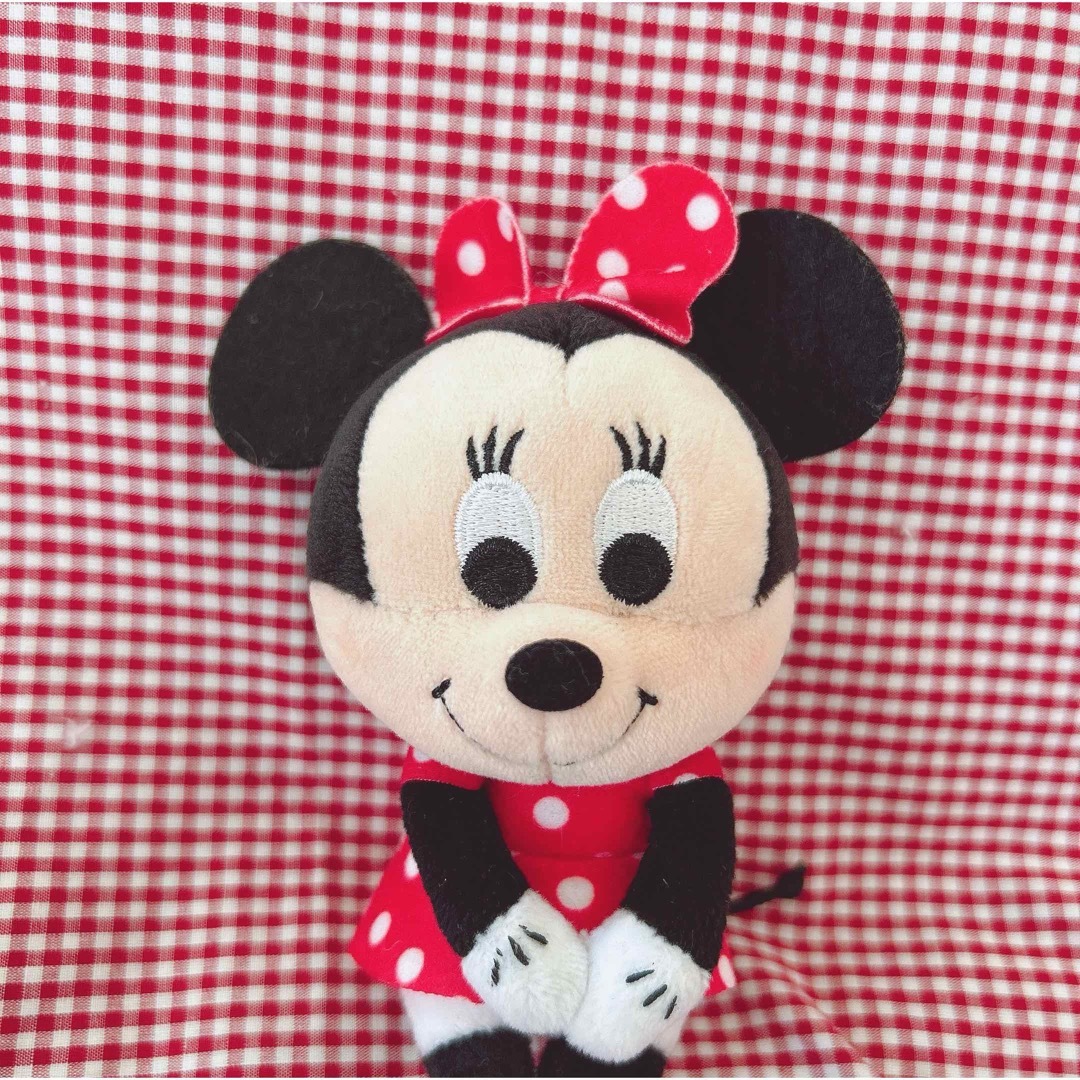 Disney(ディズニー)の【新品.未使用】☆ディズニー☆ミッキー&ミニーちゃんちょっこりさん☆ エンタメ/ホビーのおもちゃ/ぬいぐるみ(ぬいぐるみ)の商品写真