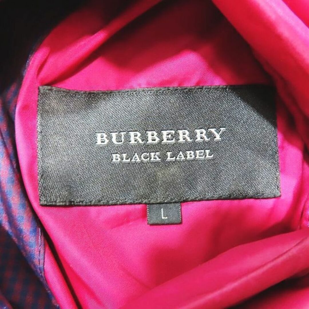 BURBERRY BLACK LABEL(バーバリーブラックレーベル)のBURBERRY BLACK LABEL リバーシブル ダウンジャケット パーカ メンズのジャケット/アウター(ダウンジャケット)の商品写真