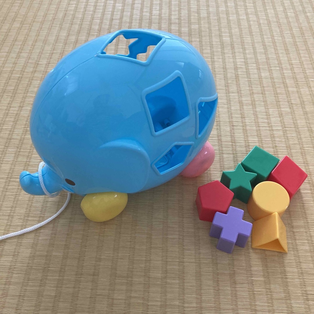 パズルブロック入れ キッズ/ベビー/マタニティのおもちゃ(知育玩具)の商品写真