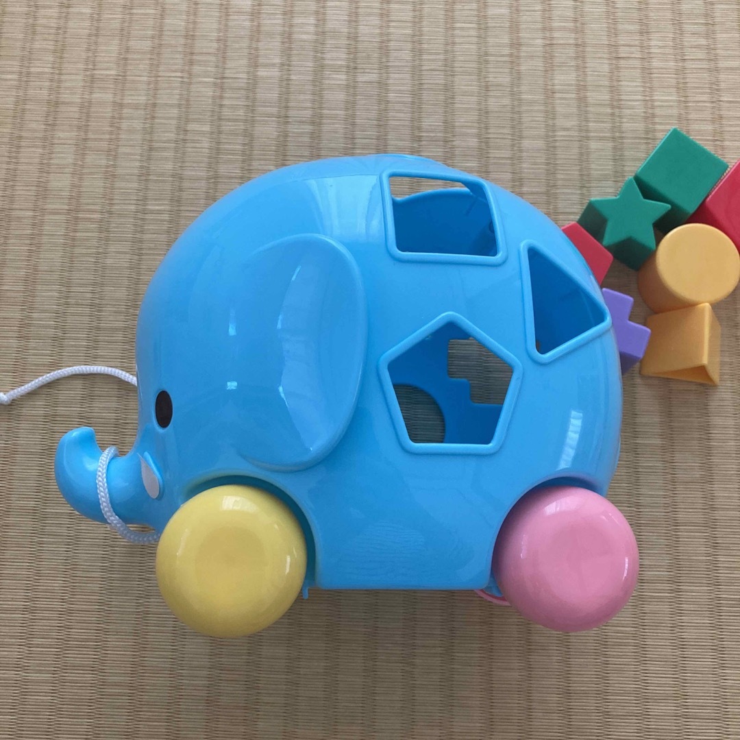 パズルブロック入れ キッズ/ベビー/マタニティのおもちゃ(知育玩具)の商品写真