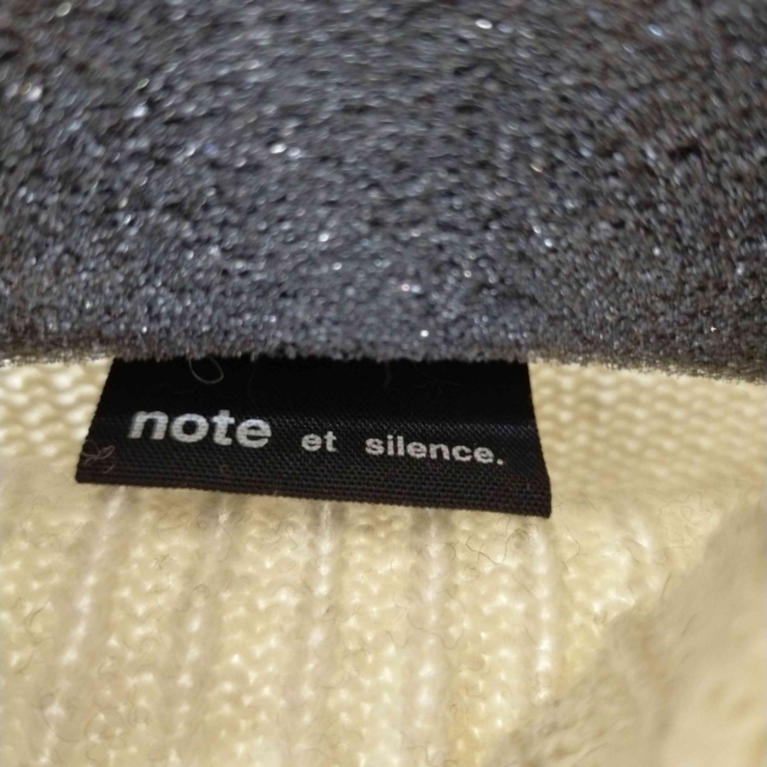 note et silence(ノートエシロンス)のnote et silence(ノートエシロンス) レディース トップス レディースのトップス(ニット/セーター)の商品写真