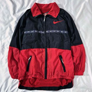 ナイキ(NIKE)の90s B00T NIKE ナイロンスポーツジャケット(ナイロンジャケット)