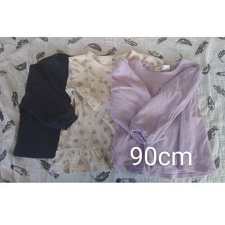 エバークローゼット(evercloset)のmii様専用　90cm　長袖　女の子(Tシャツ/カットソー)