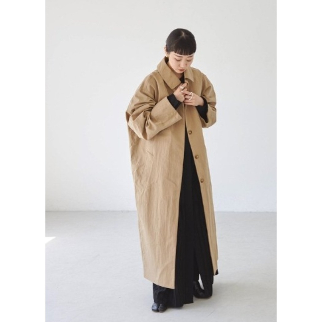 TODAYFUL(トゥデイフル)の❰美品❱TODAYFUL Soutiencollar Over Coat 38 レディースのジャケット/アウター(ロングコート)の商品写真