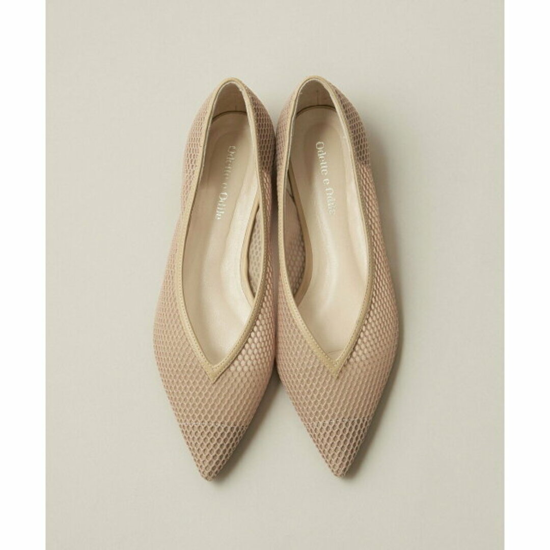 Odette e Odile(オデットエオディール)の【BEIGE】フィッシュネット フラット15↓↑ レディースの靴/シューズ(ハイヒール/パンプス)の商品写真