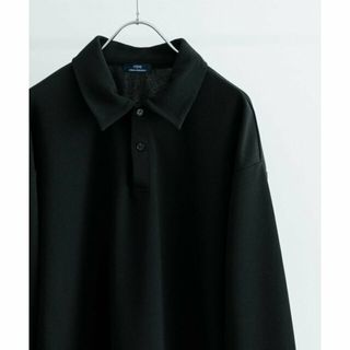 アーバンリサーチアイテムズ(URBAN RESEARCH ITEMS)の【BLK】Wフェイスジョーゼット ロングスリーブ ポロ(シャツ)