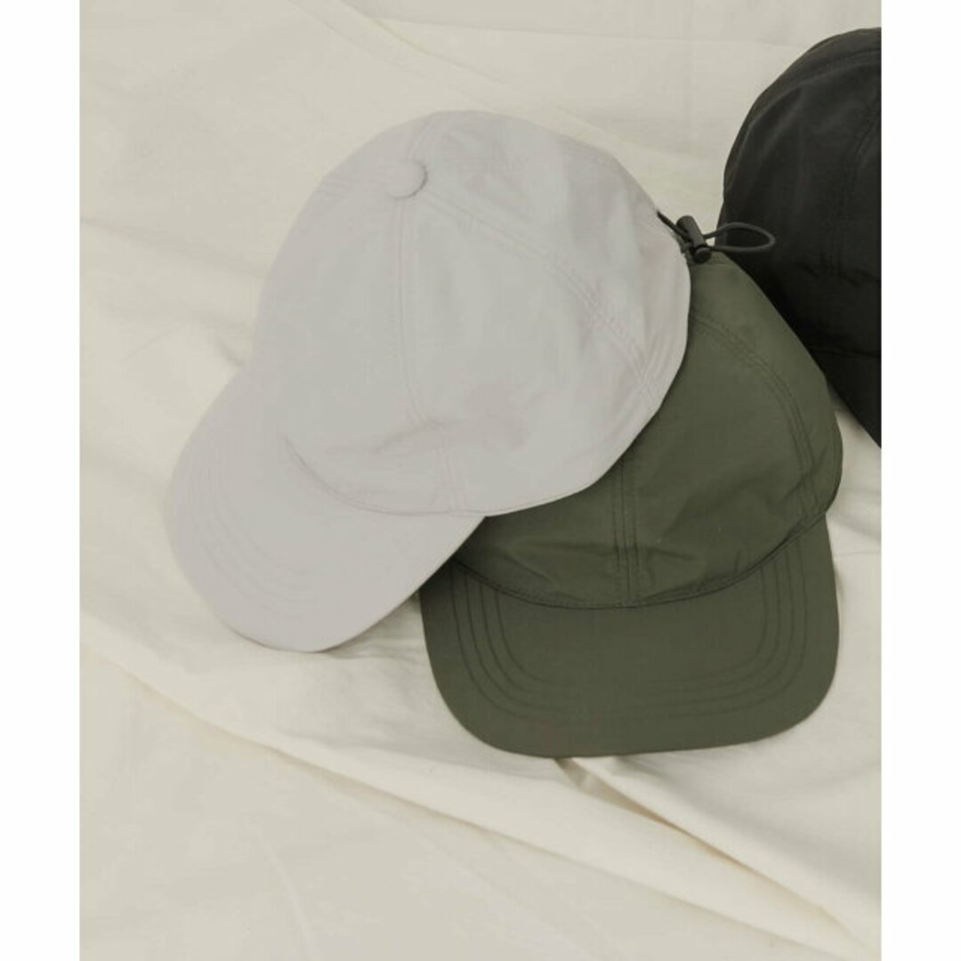 SMELLY(スメリー)の【GRY】ナイロンパネルキャップ レディースの帽子(キャップ)の商品写真