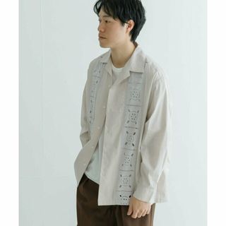 アーバンリサーチ(URBAN RESEARCH)の【GRAY】URBAN RESEARCH iD レースオープンカラーシャツ(シャツ)