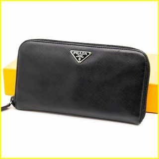 ルイヴィトン(LOUIS VUITTON)の★人気★ プラダ 長財布 ラウンドファスナー サフィアーノ ブラック(財布)