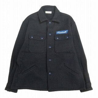ラディアル(RADIALL)の美品 18AW ラディアル ヘリンボーン メルトン CPO シャツ ジャケット(ブルゾン)