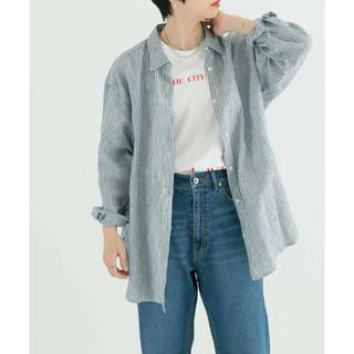 アーバンリサーチ(URBAN RESEARCH)の【STRIPE】ソフトリネンオーバーシャツ(シャツ/ブラウス(長袖/七分))