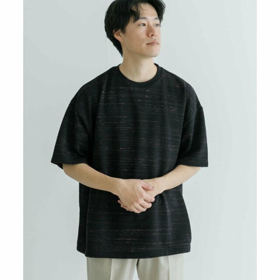 URBAN RESEARCH(アーバンリサーチ)の【BLACK】フレンチ裏毛オーバーTシャツ その他のその他(その他)の商品写真