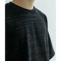 【BLACK】フレンチ裏毛オーバーTシャツ