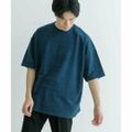 【NAVY】フレンチ裏毛オーバーTシャツ