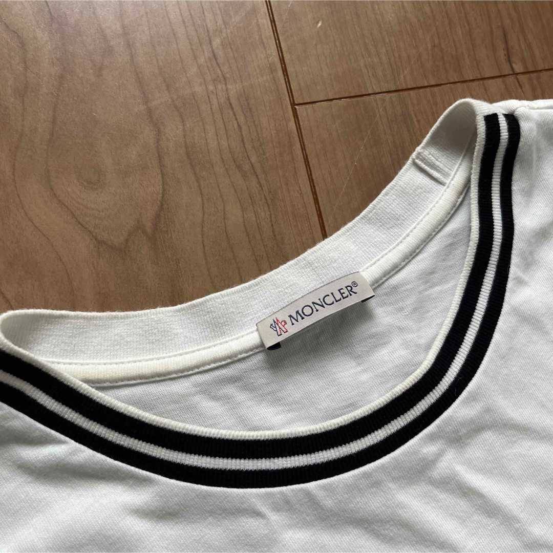 MONCLER(モンクレール)のモンクレール　コットンTシャツ　Ｌ メンズのトップス(Tシャツ/カットソー(半袖/袖なし))の商品写真